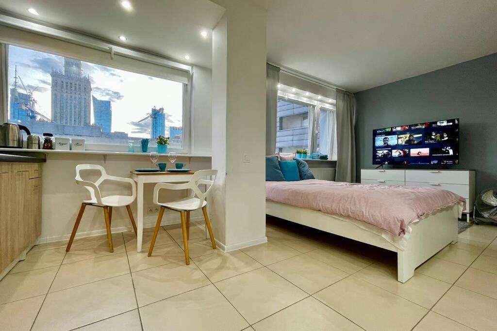 Apartamento GOLD 3 Metro x2 WiFi 300 Mbs 60'TV Netflix HBO AppleTV+ Varsovia Exterior foto