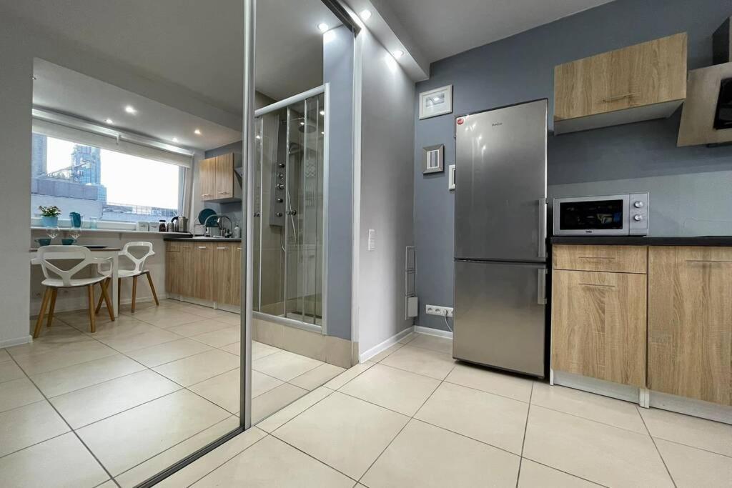 Apartamento GOLD 3 Metro x2 WiFi 300 Mbs 60'TV Netflix HBO AppleTV+ Varsovia Exterior foto